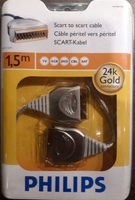 Scart to Scart Cable
