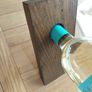 Floating wooden wine holder Image 3