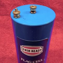 Vintage / Retro : Ever Ready Flag Cell Battery. R40
