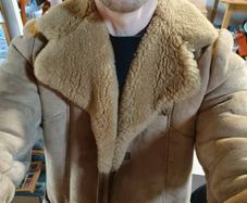 Vintage Knight Tailors sheepskin jacket 1977 size S