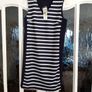 Beautiful New Dress/Tunic/Pinafore Navy/Ivory 10 Image 3