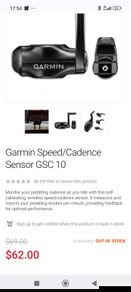 Garmin cadence sensor