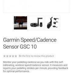 Garmin cadence sensor