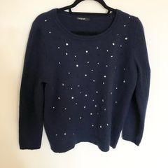 Autograph wool and angora blend sweater
