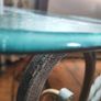 leather Armchair and glass coffee table-must take both Image 4