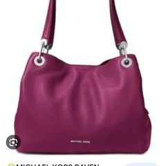 Michael Kors - Raven Large Shoulder Bag - Soft Pebbled Leather - BNWT RRP 325