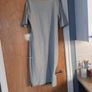 Anonymous  Ivory & Black  Textuured Border Shift Dress.   S. 14    B.N.W.T. Image 5