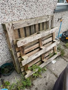 wooden pallets