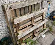 wooden pallets