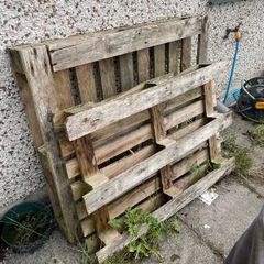wooden pallets