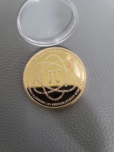 PI day medallion
