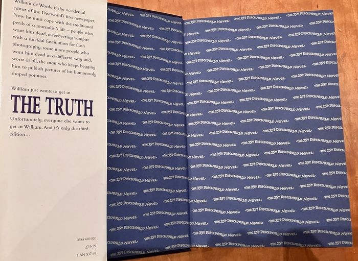 DISCWORLD The Truth by Terry Pratchett