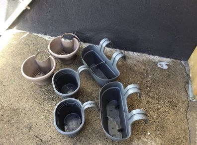 flower pots