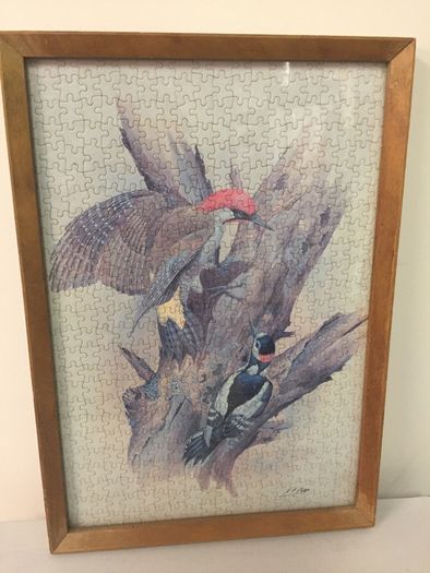 vintage jigsaw picture