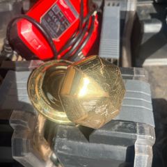 old brass knob
