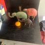 Metal elephant family Image 4