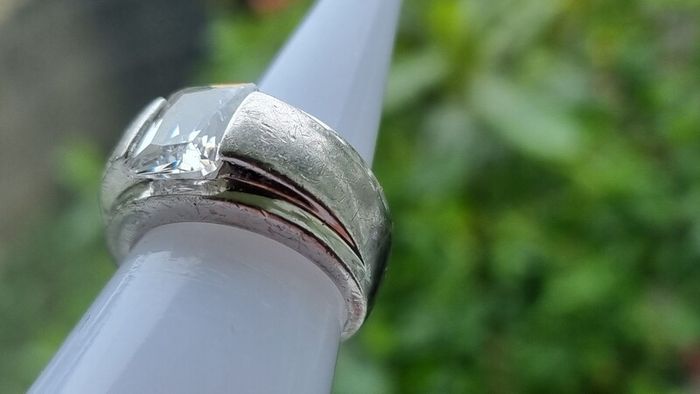 925 silver ring AMETHYST