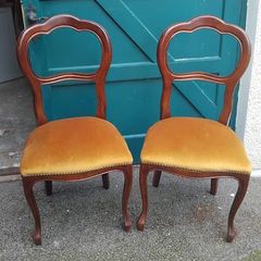 Louis phillipe dining chairs x 6 ( Full set )