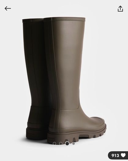 Hunter rain boots
