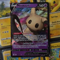 Mimikyu V ! Ultra Rare ! from Battle Styles Set ! 2021 ! Pokemon Card !