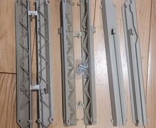 Free Wardrobe/Cupboard fittings for Wire Baskets x3 sets