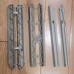 Free Wardrobe/Cupboard fittings for Wire Baskets x3 sets