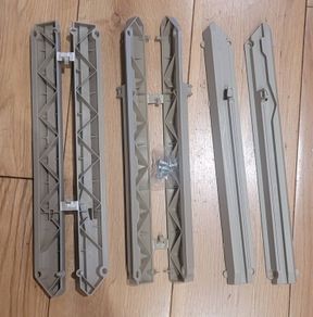 Free Wardrobe/Cupboard fittings for Wire Baskets x3 sets