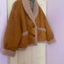 Reduced Shein Faux Fur and Faux Suede Short Jacket UK 12-14 Image 6