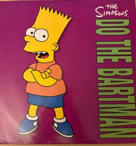 The Simpsons Do the Bartman Original 1991 12inch Vinyl