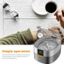 FREE EXPRESS SHIPPING Ultrasonic Jewelry Cleaner, 750ml Sonic Cleaner with Digital Timer for Eyeglasses, Rings, Coins, Silver, Denture Ultrasonic Cleaner Solution for Gifts Image 3