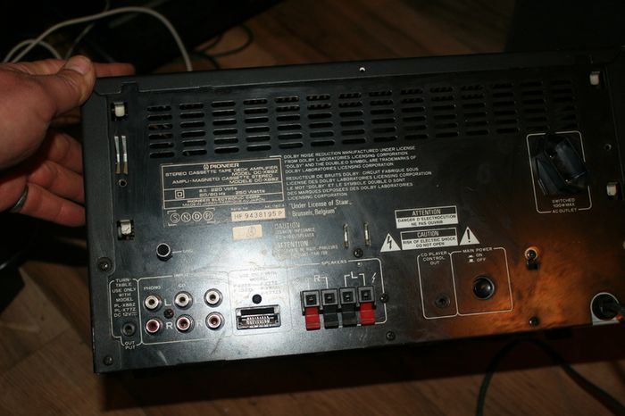 Pioneer Dc-x88z Amplituner And Sharp Speakers (works)