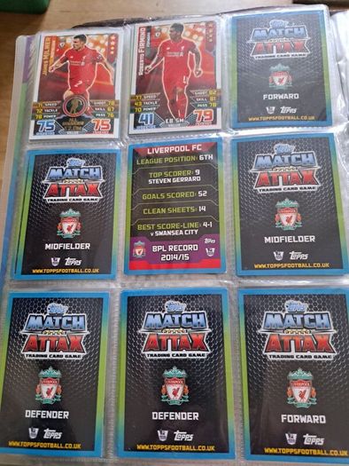 Match attax 2015