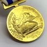 Vintage Gilded Bronze French Railway Honor Medal Image 6