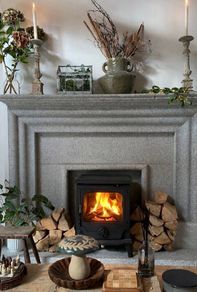 Wicklow Granite Fireplace & Stove