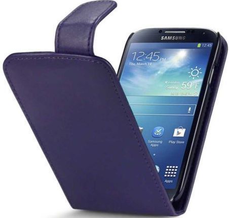 SAMSUNG i9500 GALAXY S4 Flip Case Cover in Black / Pink / Red