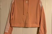 Ladies Adidas Cropped Hoodie