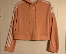 Ladies Adidas Cropped Hoodie