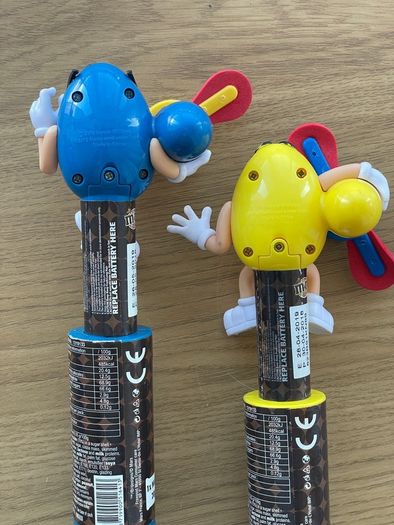 M&M blue character