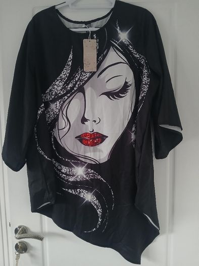 black top size 18