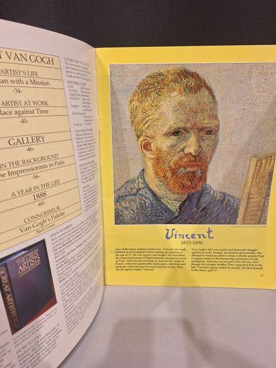 SALE!  THE GREAT ARTISTS Constable, Van Gogh - Their lives, works and inspiration Vol 1 and 2