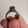 Mens Hawk/Eagle Steel Ring Image 3
