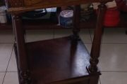 Antique  cupboard oak marble top