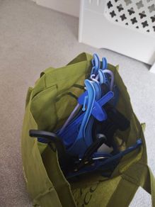 assorted hangers for kids clothes