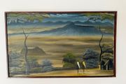 Vintage Framed Oil Painting