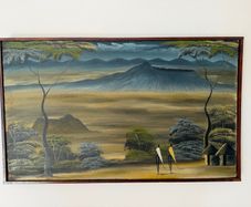 Vintage Framed Oil Painting