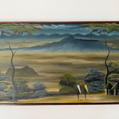 Vintage Framed Oil Painting