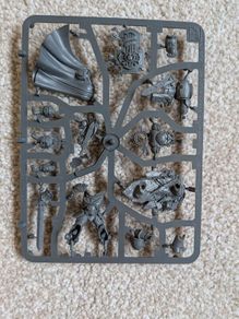 Captain with relic shield Warhammer 40k