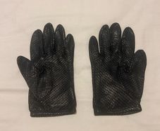 leather gloves