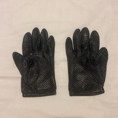 leather gloves