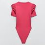 ZARA Red Ribbed Bodysuit Size S / EUR 36 Image 2